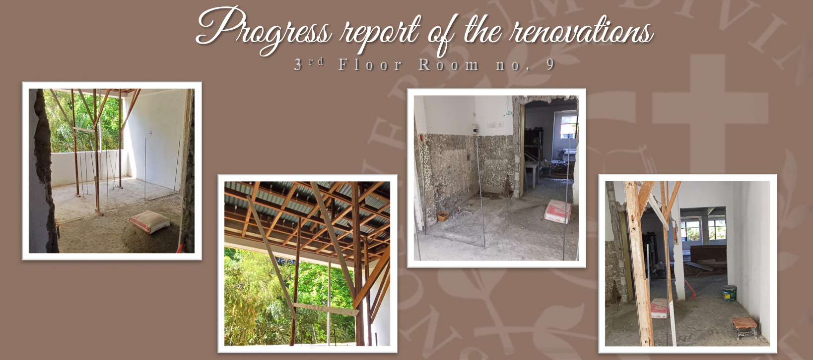 Progress report on the Renovations (3rd Floor Room no. 9)
